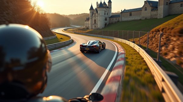 Circuit de conduite luxe au Château Gaillard à lyon : pilotez des rêveurs !